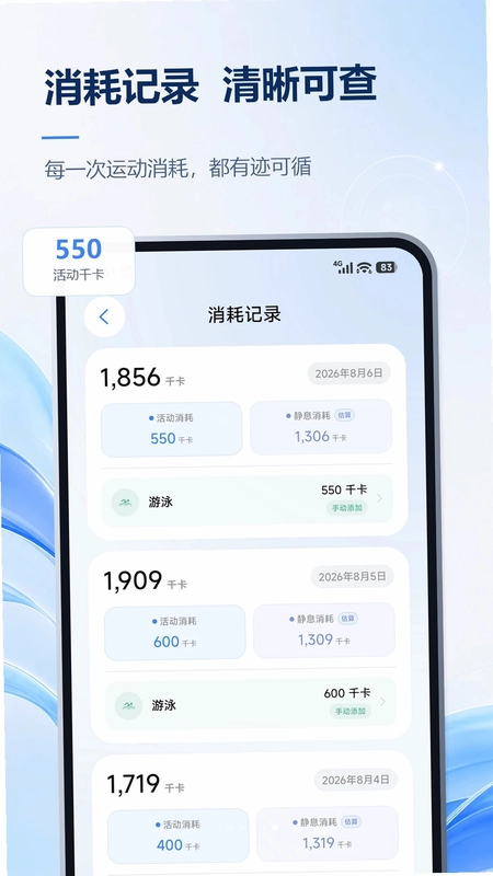 今日体重预览图