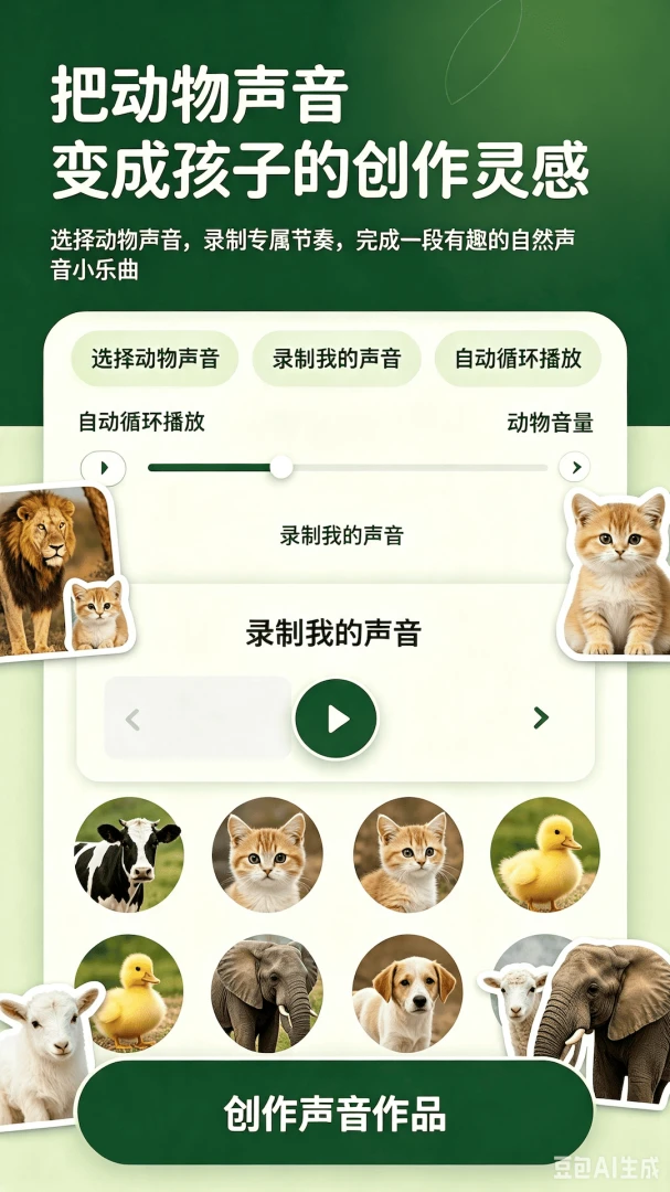 动物叫声之家答题界面