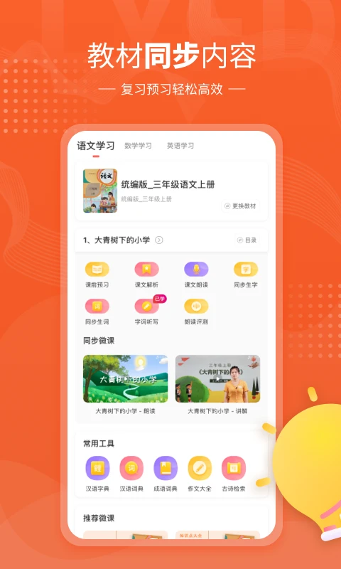 鲤鱼辅导学习界面