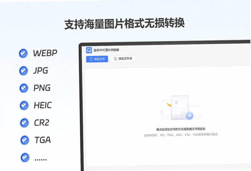 金舟HEIC图片转换器软件预览图