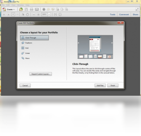 Adobe acrobat professional界面预览