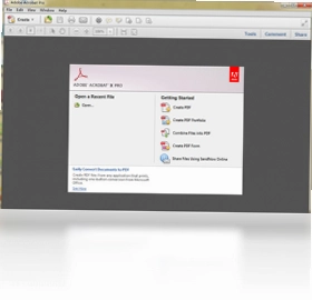 Adobe acrobat professional PDF编辑器预览图