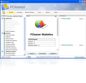 FCleaner清理优化工具预览图