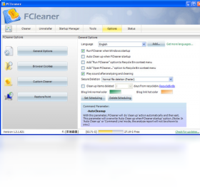 FCleaner优化功能展示