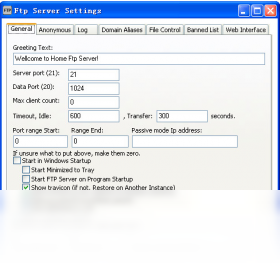 Home FTP Server����Ԥ��
