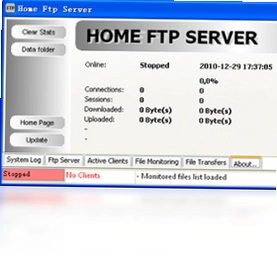 Home FTP ServerԤ��ͼ