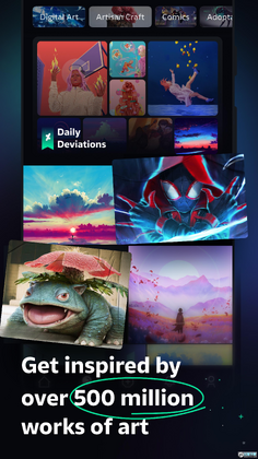 DeviantArt�ֻ���Ԥ��ͼ