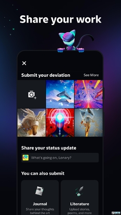 DeviantArt�ֻ���Ԥ��ͼ