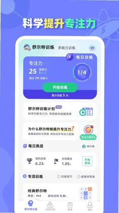舒尔特方格训练预览图