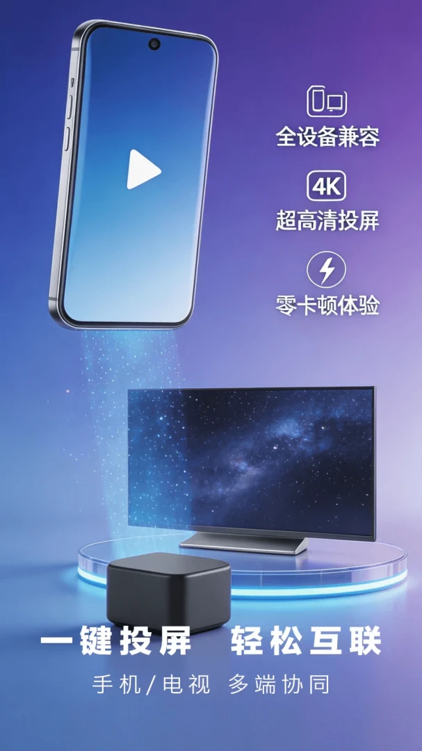投屏乐享界面预览