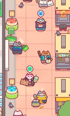 Cat City:放置大亨游戏截图2