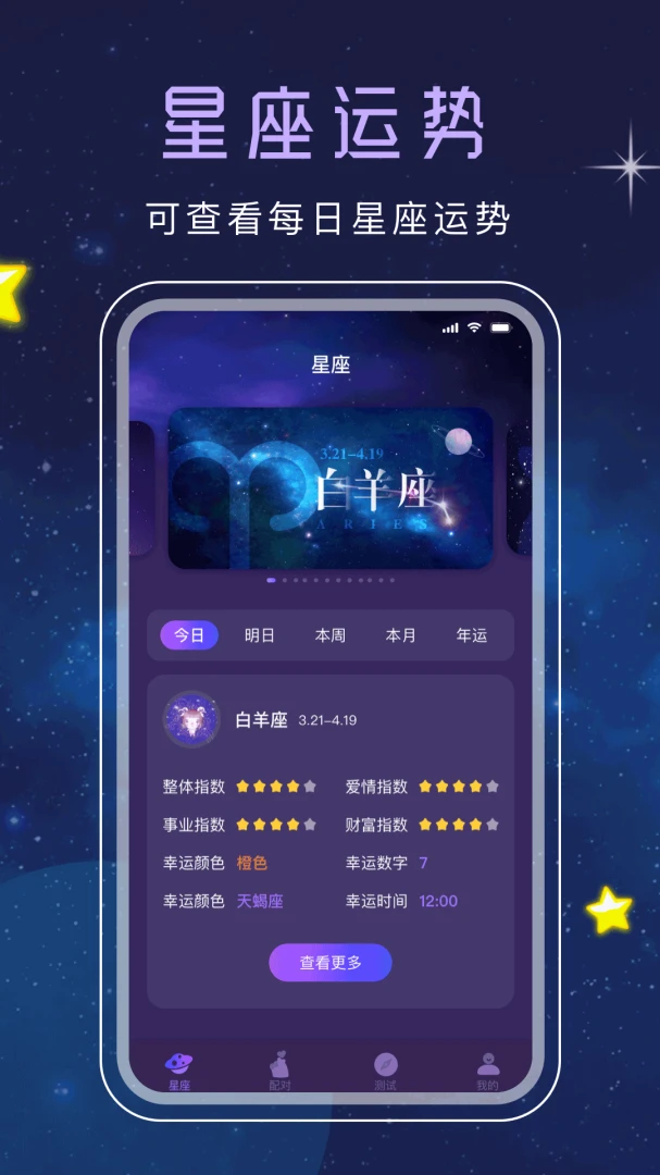星座星盘预览图