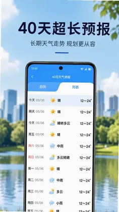 雷雨天气预报预览图