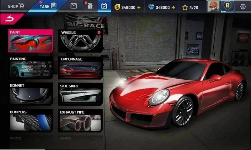 街头赛车高清版手游(Street Racing HD)预览图