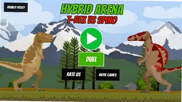 ������VS��������Ͼ�����(Hybrid Arena: T-Rex vs Spino)Ԥ��ͼ