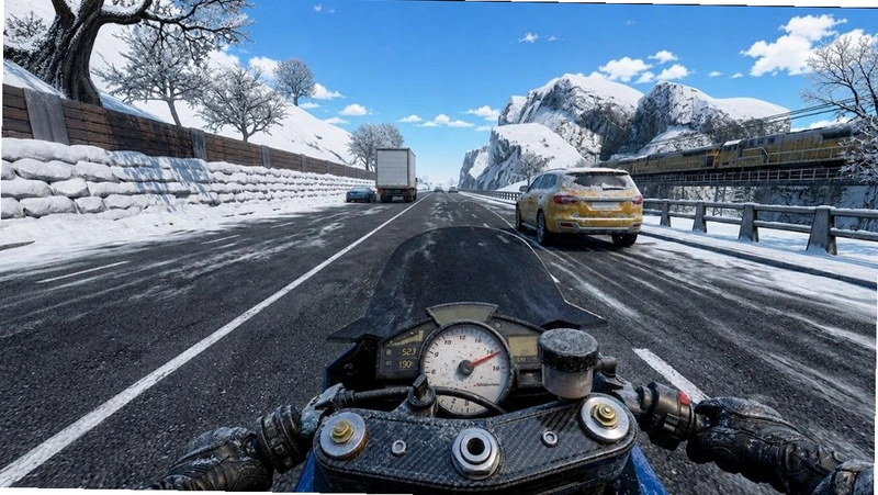 公路摩托狂飙游戏 Highway Moto Rush预览图