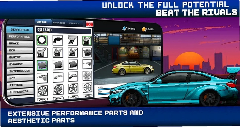 ����x�������°�(Pixel X Racing)Ԥ��ͼ