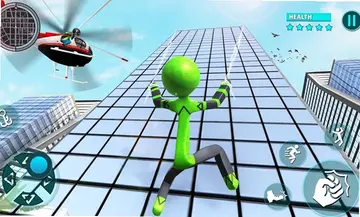 火柴人绳索英雄蜘蛛侠小游戏(Rope Hero Spider Stickman War)预览图