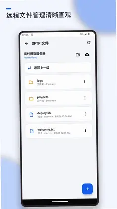 SSH服务器终端预览图