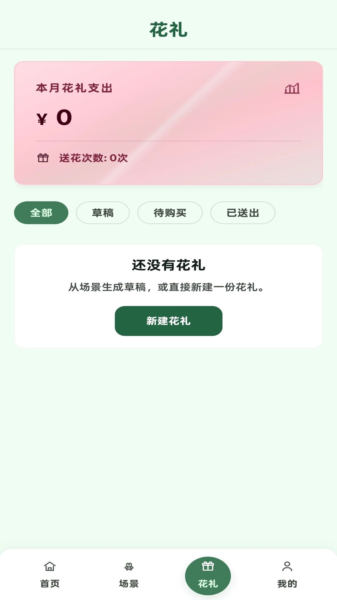 开了个花统计功能