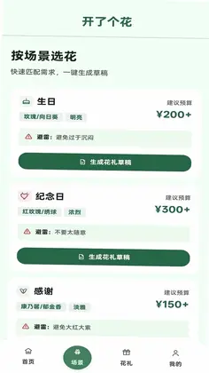 开了个花预览图