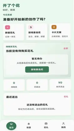 开了个花预览图