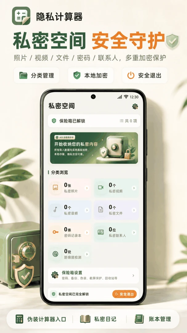 隐藏计算器界面