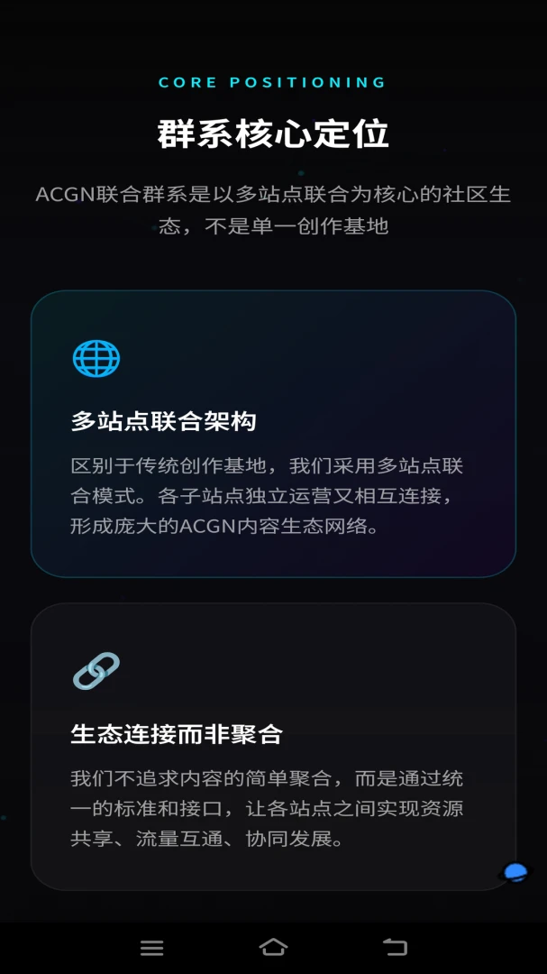 ACGN联合群系新手引导