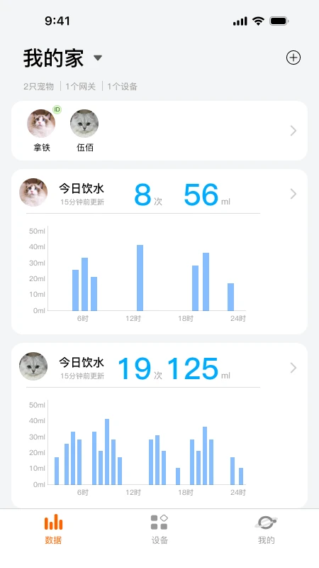 宠有引力智能宠物管理界面