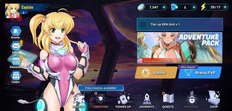 史诗机甲少女预览图