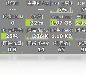 Moo0 系统监视器设置界面
