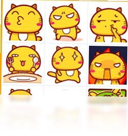 哈咪猫表情包软件预览图