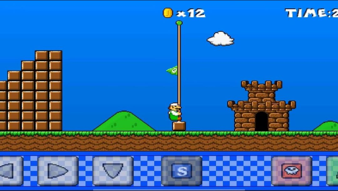 Super Mario A操作界面