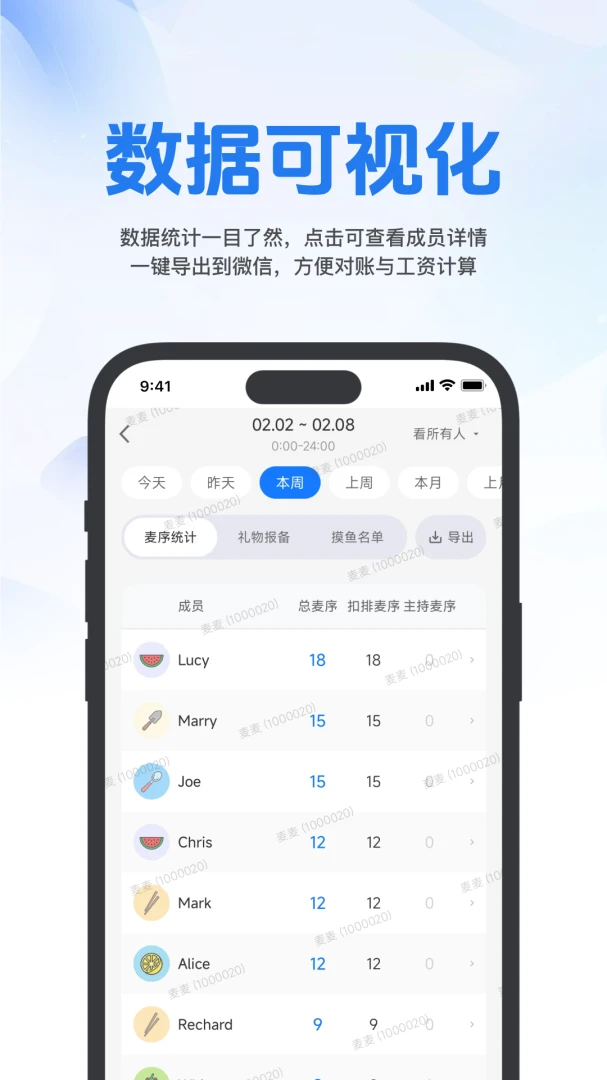 麦友成员管理