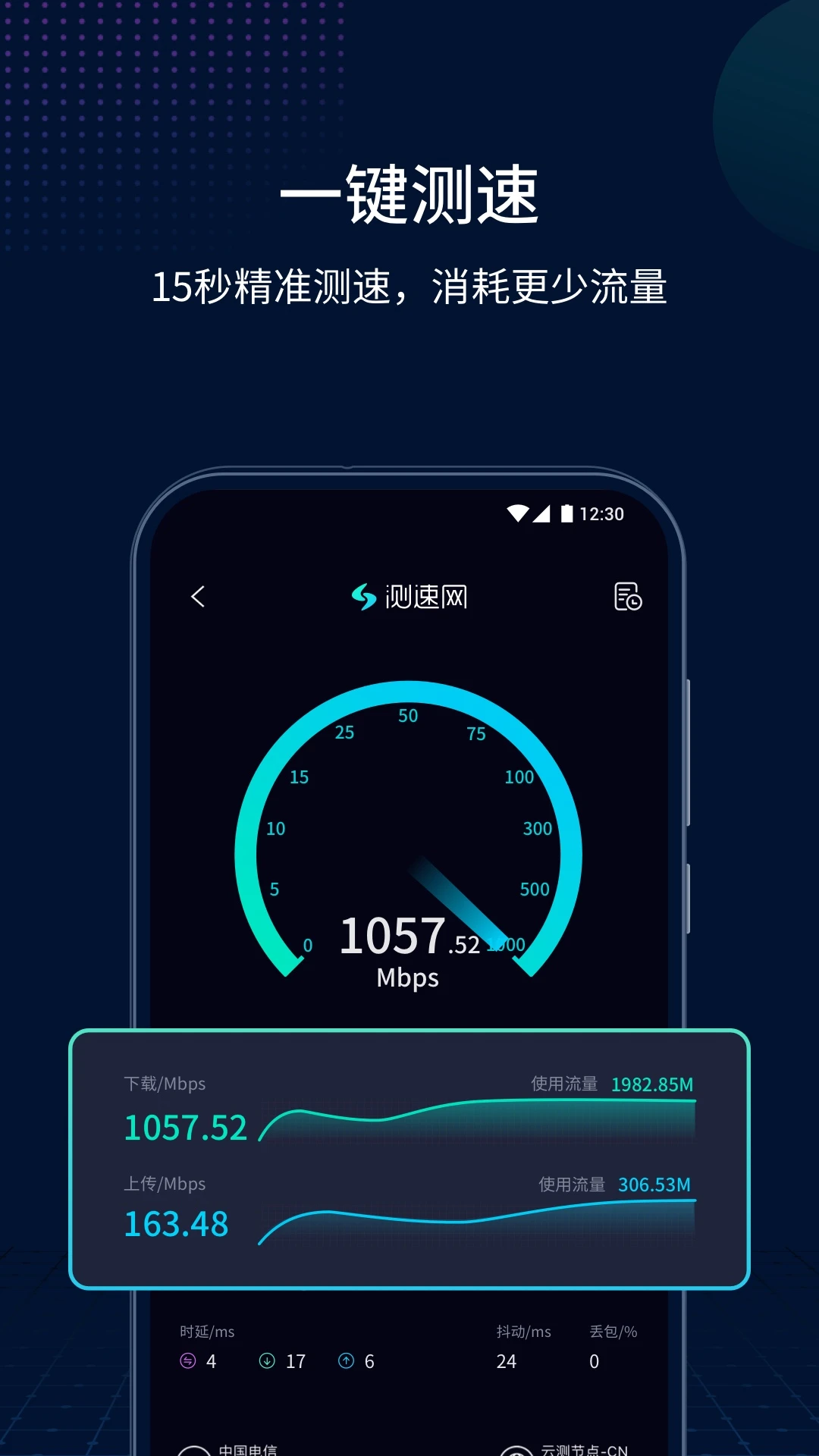 测速网测速界面