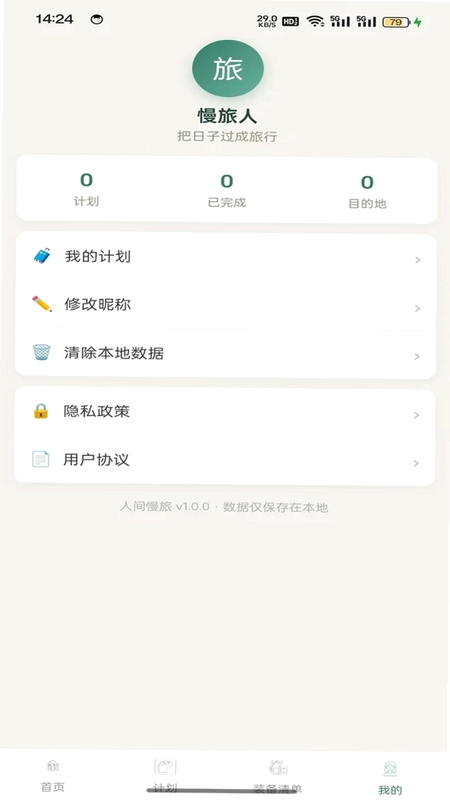 人间慢旅预览图