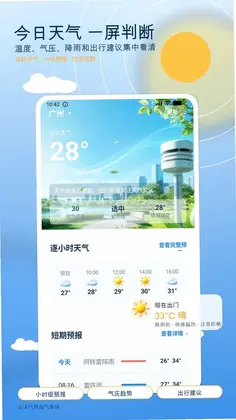 AI天气预报气象报预览图