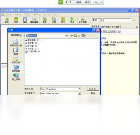 金山快译专业词库翻译演示