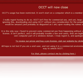 OverClock Checking Tool测试界面