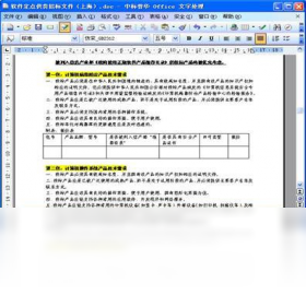 中标普华Office文档兼容性测试