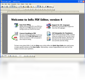 Infix PDF Editor 编辑界面