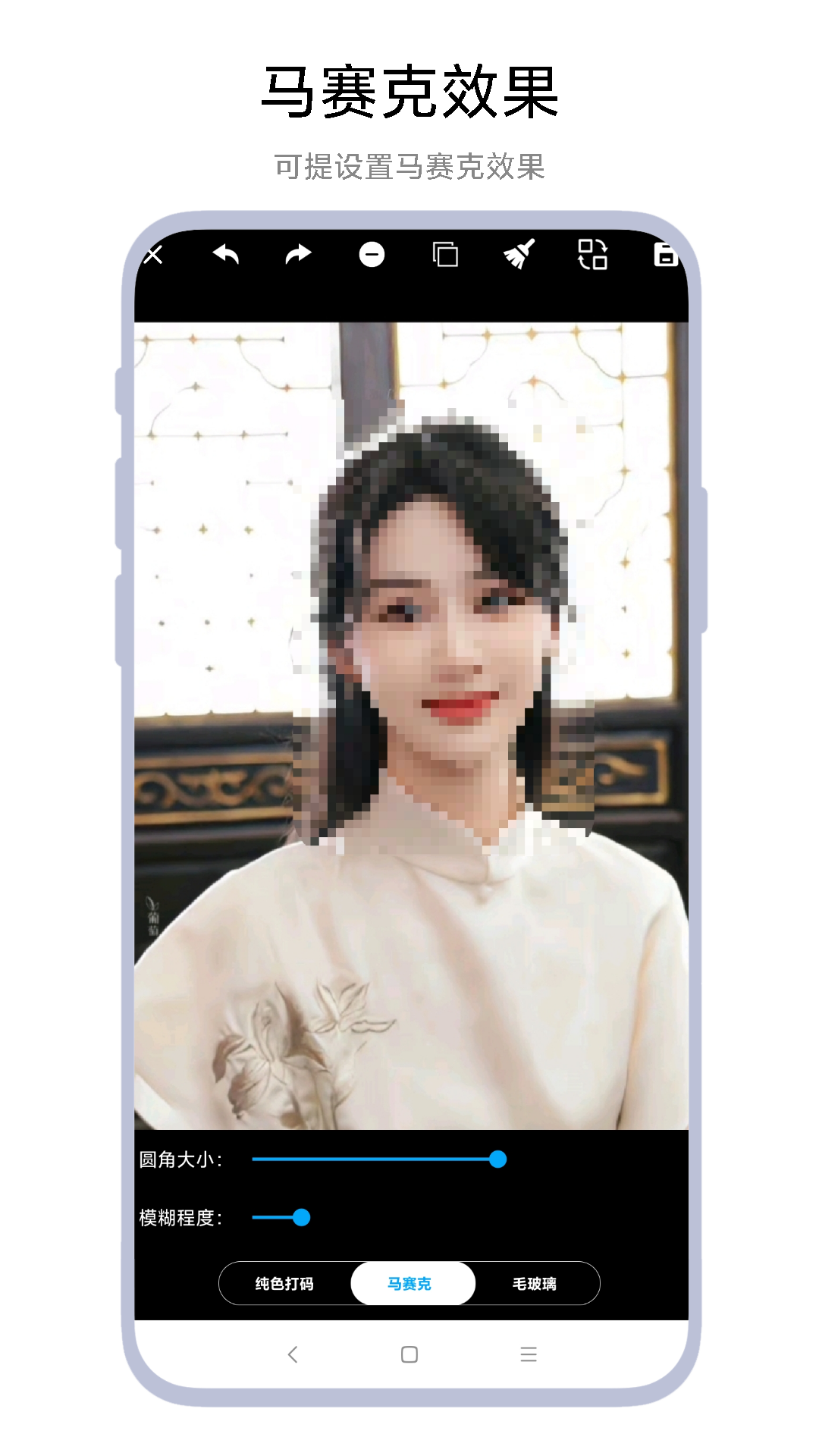 马赛克大师二次编辑功能