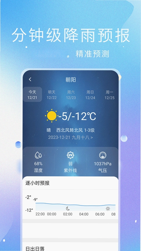 预见好天气分钟级天气预报预览图