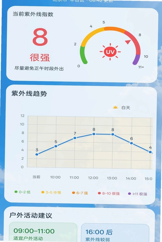 天气准时本地预报预览图