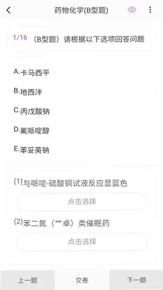初级药士原题库预览图