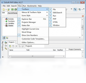DzSoft PHP Editor功能演示