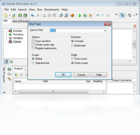 DzSoft PHP Editor界面预览