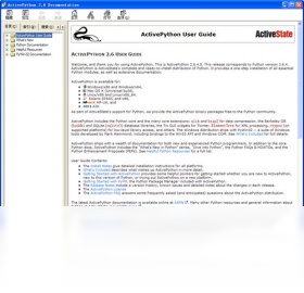 ActivePython���û���