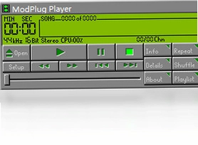 Modplug player���ֲ�����Ԥ��ͼ