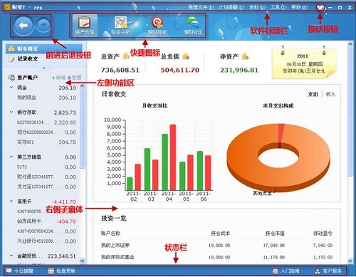 财智7账户管理设置技巧